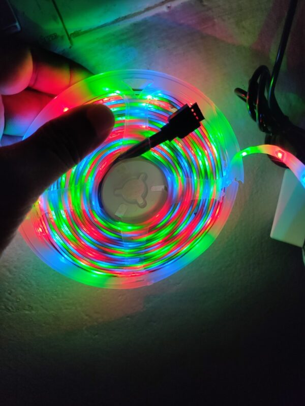 Magic Dc12V Rgb Flexible Waterproof Outdoor Led Strip 2835 Smd Ip65 Led Strips Lights With Led Driver - Rgb Led Strip Light - rgb light - Image 2